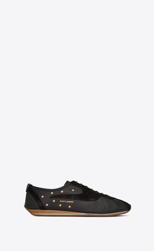 SAINT LAURENT Low Top Sneakers Homme jay sneaker en suède et cuir a_V4